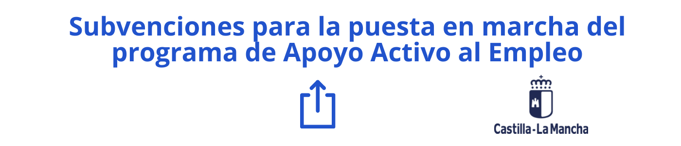 Subvenciones para la puesta en marcha del Programa de Apoyo al Empleo.