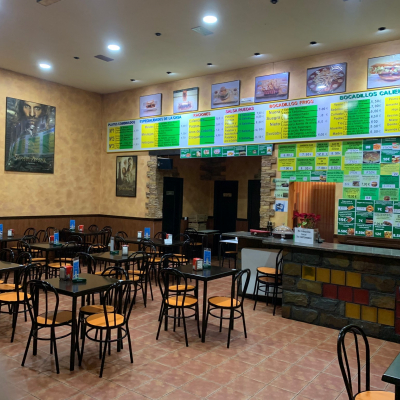 fotografía interior del local